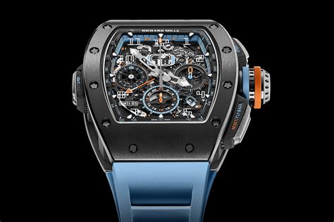 richard mille blue and black